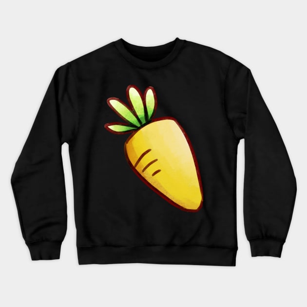 Carrot (Big; Center) Crewneck Sweatshirt by Miitee